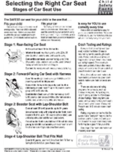 A Safe Ride News product, a Fact Sheets.