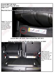 LATCH Gallery - Tether Anchor: Lincoln MKT.