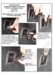 LATCH Gallery - Tether Anchor: Mitsubishi RVR.