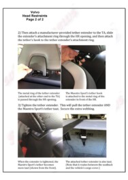 LATCH Gallery - Tether Anchor: Volvo Head Restraints, page 2 of 2.