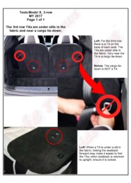 LATCH Gallery - Tether Anchor: Tesla Model X.