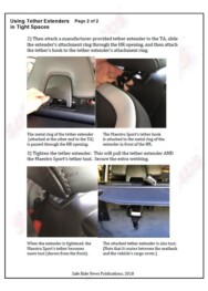 LATCH Gallery - Tether Anchor: Tether Extenders in Tight Spaces, page 1 of 2.