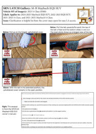 M-B Maybach EQS SUV M-B Maybach EQS SUV: Clarification is helpful for how the cover stays open for easy LA access.